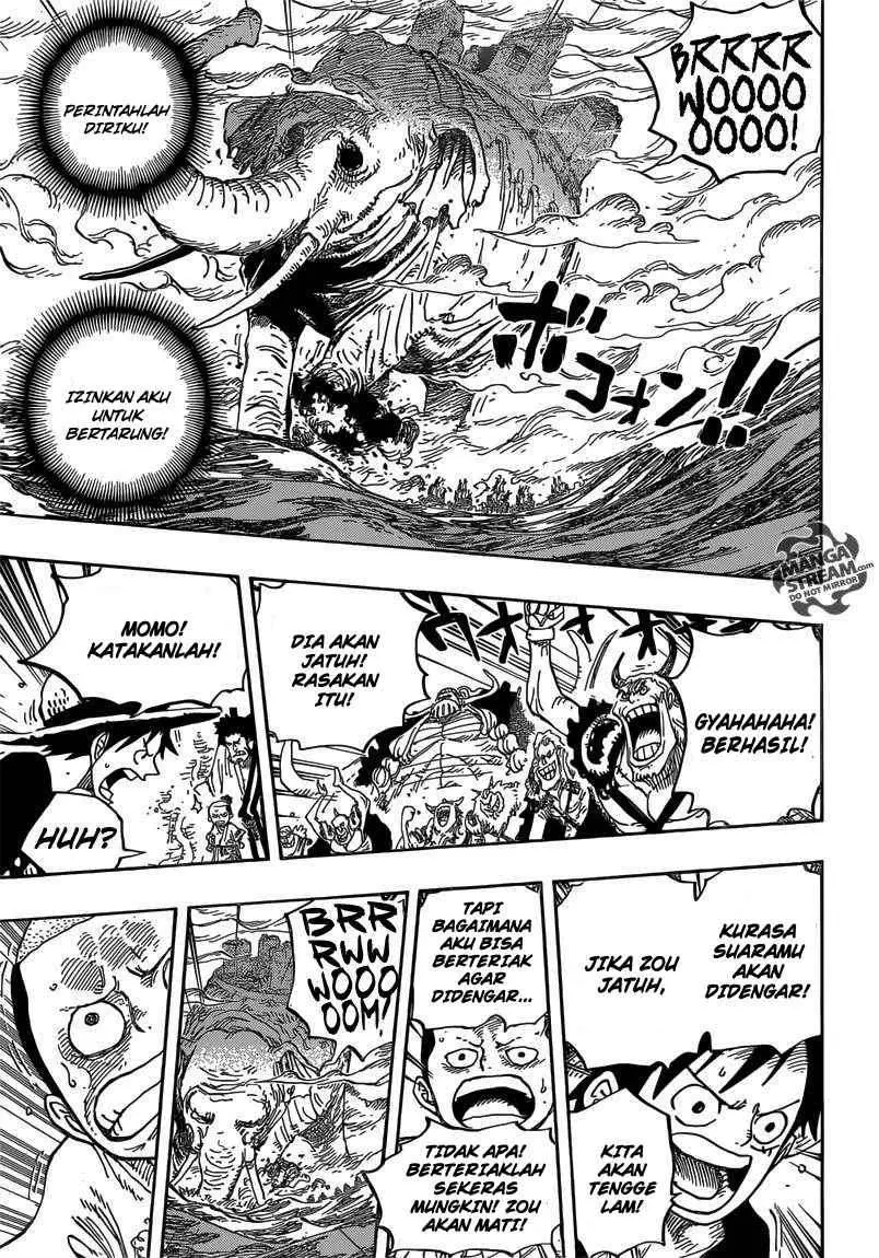 One Piece Chapter 821 Gambar 12