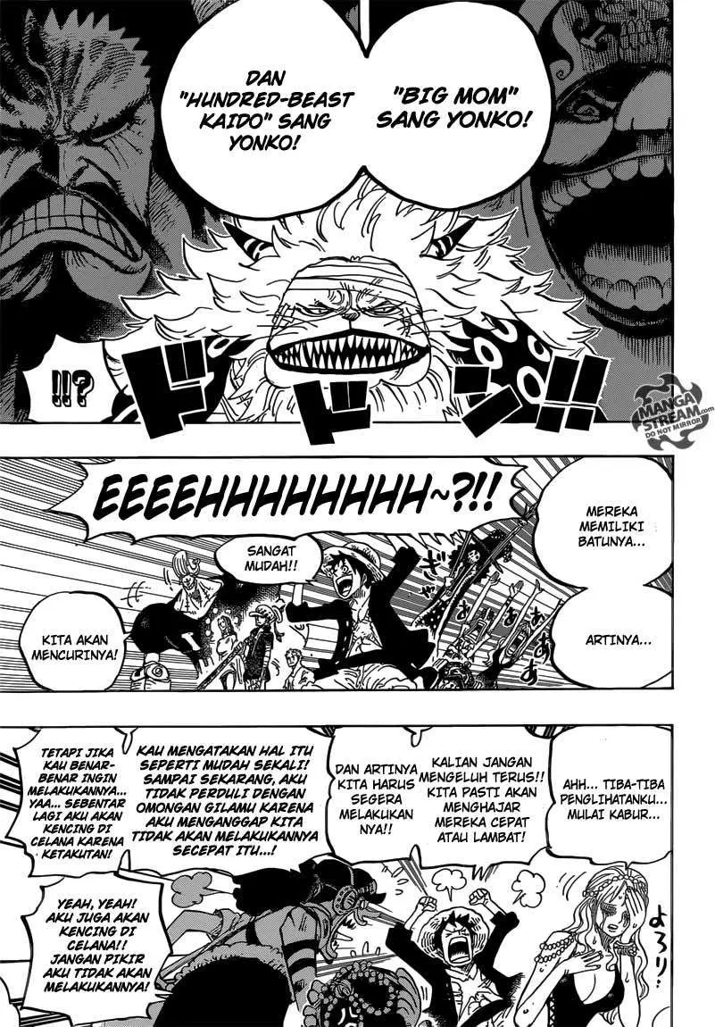 One Piece Chapter 818 Gambar 8