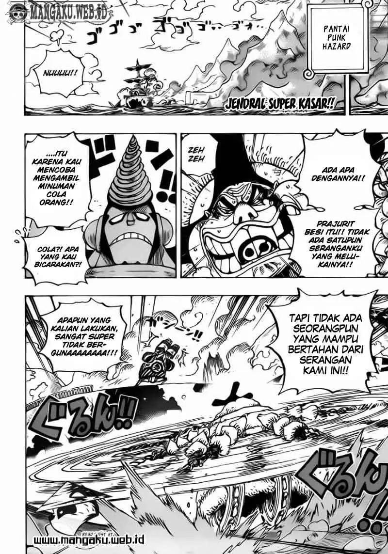 One Piece Chapter 695 Gambar 3