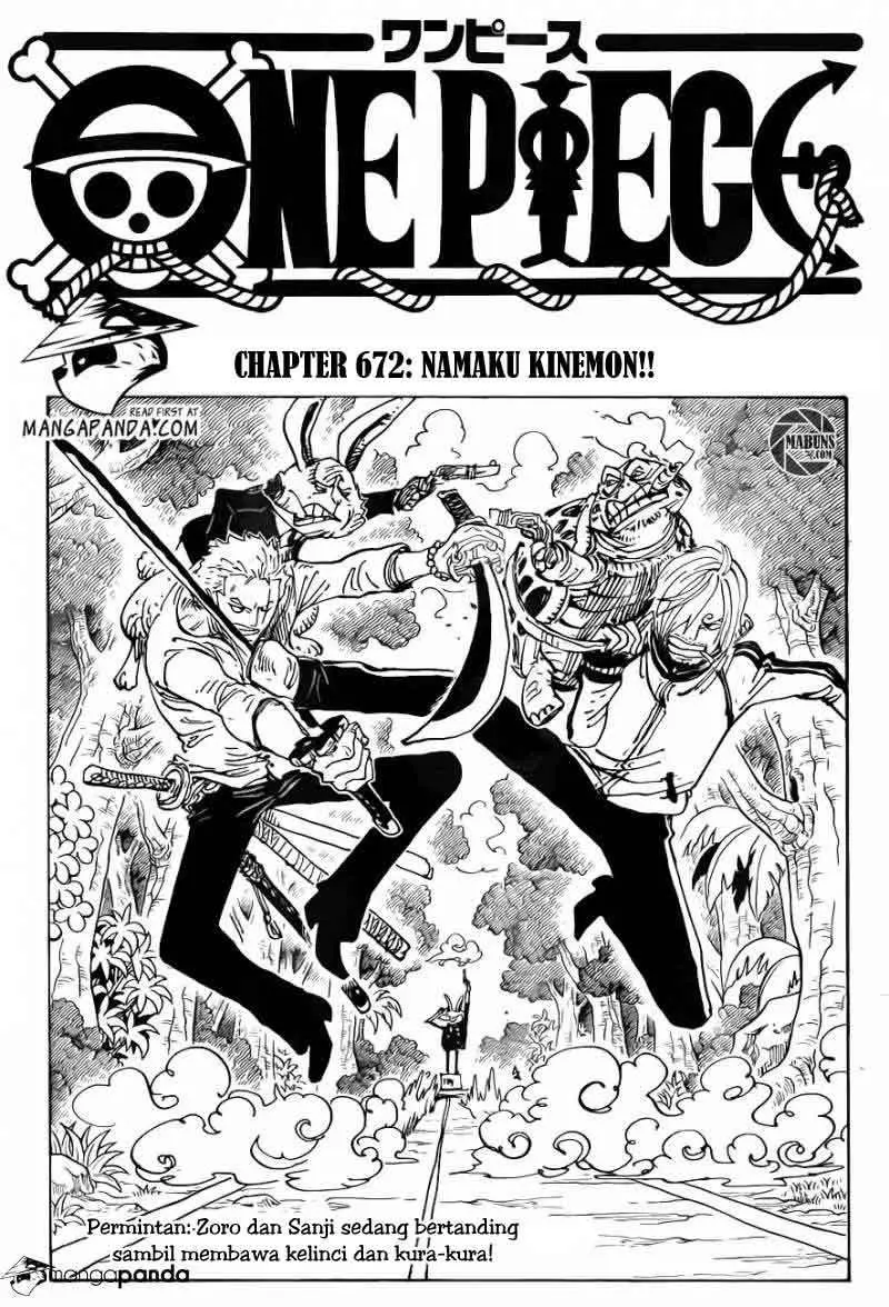 Baca Manga One Piece Chapter 672 Gambar 2