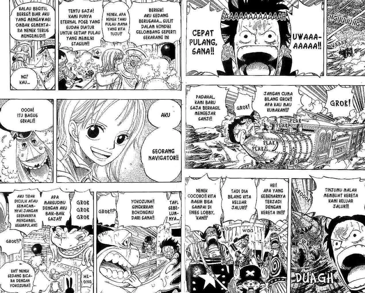 One Piece Chapter 375 Gambar 4