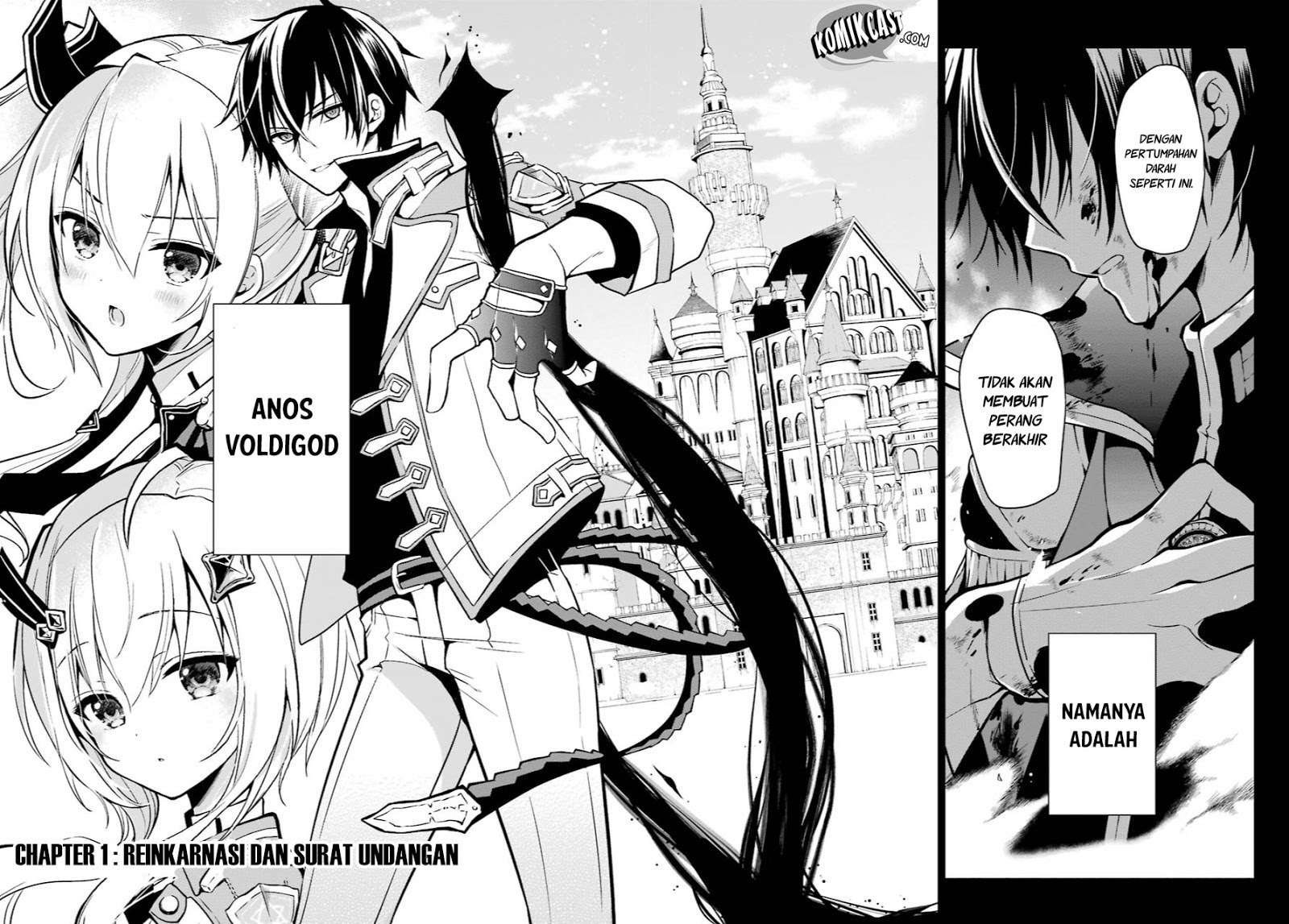 Maou Gakuin no Futekigousha Chapter 1.1 Gambar 6
